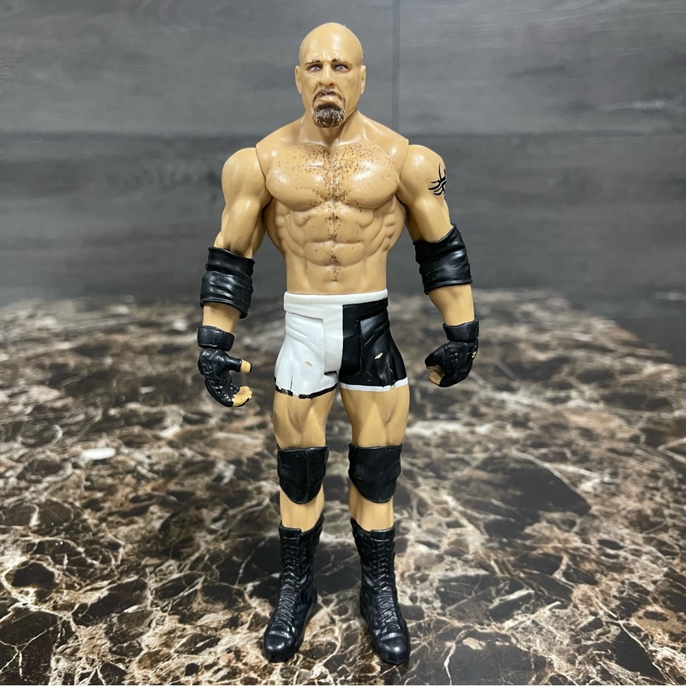 WWE Bill Goldberg Wrestling Action Figure Whos Next Black White Mattel 2017